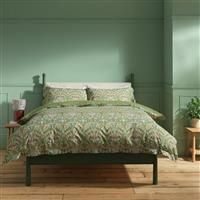 Habitat x Morris & Co. Bluebell Green Bedding Set- Superking