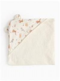 Winnie The Pooh Cream Hooded Towel One Size