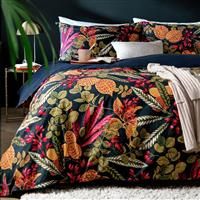 Habitat Cotton Christmas Botanical Bedding Set - Kingsize