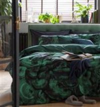 Habitat Cotton Malachite Print Green Bedding Set - Superking