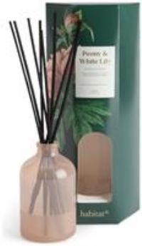 Habitat 150ml Scented Diffuser - Peony & White Lily