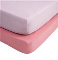 Habitat Kids Enchanted Pink 2 Pack Fitted Sheet - Single