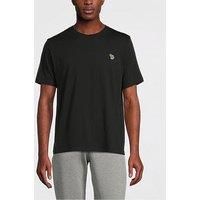 Ps Paul Smith Zebra Badge Regular Fit T-Shirt - Black