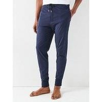 Ps Paul Smith Plain Jersey Loungewear Bottoms - Navy