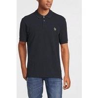 Ps Paul Smith Zebra Short Sleeve Polo Shirt - Navy