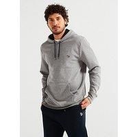 Ps Paul Smith Regular Fit Zebra Hoodie - Grey
