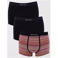 PS Paul Smith Organic Cotton-Blend Three-Pack Boxer Shorts - S