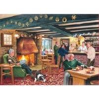 The House of Puzzles - Mine/'s A Pint Jigsaw - 500 Piece Jigsaws For Adults, Artist Illustrated, Scenic Landscape, Deluxe Puzzle Gifts
