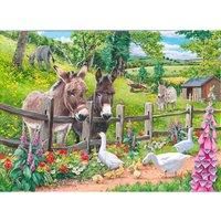 The House of Puzzles - Jack & Jenny Jigsaw - Big 250 Piece Jigsaws For Adults & Kids, Extra Large Pieces, Artist Illustrated, Scenic Landscape, Deluxe Puzzle Gifts