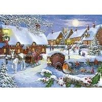 The House Of Puzzles Sleigh Ride 1000 Piece Jigsaw Puzzle