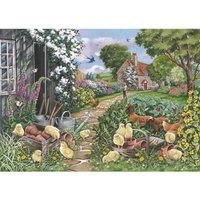 The House of Puzzles Going Cheep BIG 250 Piece Jigsaw Puzzle, none