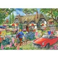 The House of Puzzles Country Pub BIG 500 Piece Jigsaw Puzzle, none