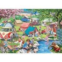 The House of Puzzles - Pitch Perfect Jigsaw - 1000 Piece Jigsaws For Adults, Artist Illustrated, Scenic Landscape, Deluxe Puzzle Gifts
