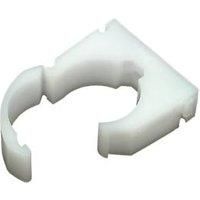 Single Hinged Pipe Clip Talon Interlocking White 10, 15, 22, 28mm FREE DELIVERY