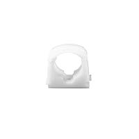 Talon TS10 Single Hinged Pipe Clip, White, 10 mm, Set of 100 Pieces