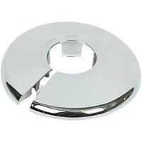 Talon - Click in Pipe Collar - Chrome - 22mm - Pack of 10 - Clicks Into Place - for Home Improvement, Plumbing, Pipe Installation