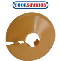 Talon Pipe Collar 15mm Oak Effect