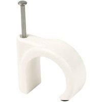 Bag of 100 - 28mm Nail Pipe Clips for Copper or Plastic Pipes made by Talon