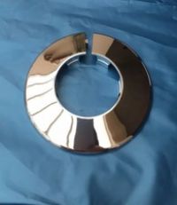 1 X  35MM CHROME PIPE PLASTIC COLLAR COVER SHROUD ROSETTE
