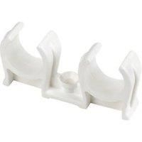 Talon Polypropylene Double Snap Lid Clip Yopd15/10 (Dia)15mm, Pack Of 10