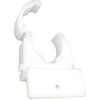 Talon Nail In Hinged EZ Joist Pipe Fixing Clips White | 15mm | 22mm