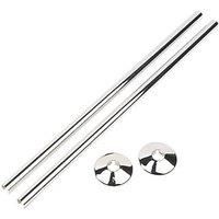 Talon Snappit 15mm Pipe Cover Collars Kit 500mm Chrome