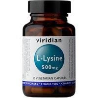 L-Lysine 500mg: 30 Veg Caps
