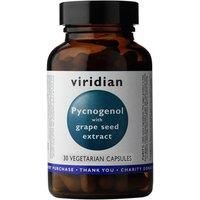 Viridian Pycnogenol 26mg with Grape Seed Extract 24mg Veg Caps 30