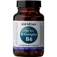 HIGH SIX® Vitamin B6 with B-Complex: 30 Veg Caps