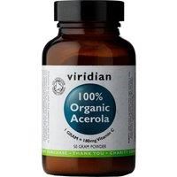 Viridian 100% Organic Freeze Dried Acerola-Vit C 50 Gram Powder