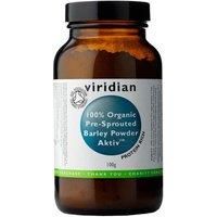 Viridian Pre-sprouted Aktivated Barley Powder Organic100g