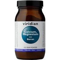 Viridian Calcium Magnesium & Boron Powder 150g Vegan Gluten Free Wheat Free