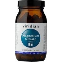 Viridian Magnesium Citrate with B6 - 90 Vegicaps