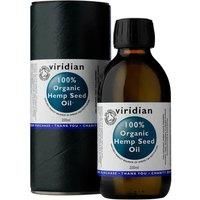 Viridian 100% Organic Hemp Seed  Oil 200ml or 500ml