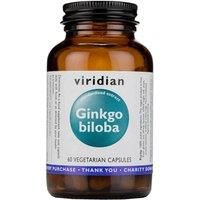 Viridian Ginkgo biloba 60 Capsules