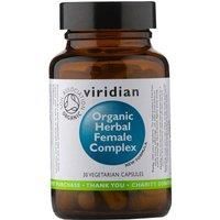 Viridian Organic Herbal Female Complex 30 vegi caps