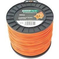 8m Strimmer Cord Line Wire String Nylon 2.4mm ryobi robin Stihl Flymo Heavy duty