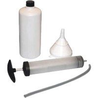 The Handy Lawnmower Oil Change Kit