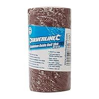 Silverline 127519 Aluminium Oxide Roll, 10 m, 240 Grit