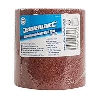 Silverline 986114 Aluminium Oxide Roll, 10 m, 40 Grit