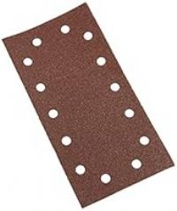 Silverline 986461 Hook and Loop 1/2 Sheets Punched 10pk 60 Grit