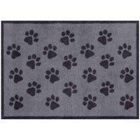 Turtle Mat - Dirt Trapper - Paws Grey - Multi Grip - 60x85cm