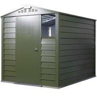 Trimetals Titan 680 6ft X 8ft Metal Apex Garden Shed