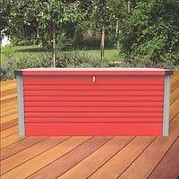 Trimetals B48 600Ltr 4' 6" x 2' 6" (Nominal) Metal Patio Box Red (1531K)