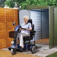 Trimetals Mobility Scooter Metal Garage 894 4ft x 9ft