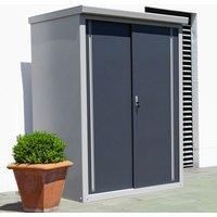4'5 x 3'2 Trimetals Guardian D43 Metal Storage Shed (1.36m x 0.98m)