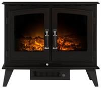 Adam Woodhouse Modern Electric Stove in Black