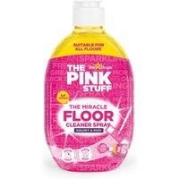 Stardrops The Pink Stuff The Miracle Direct to Floor Cleaner | Squirt & Mop 750 ml - Quick Dry Formula | No Water Needed | Vegan-Friendly | Suitable for All Floors - Fresh Rhubarb Scent