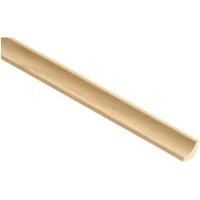 Wickes Light Hardwood Scotia Moulding - 21mm x 21mm x 2.4m (Pack of 1)