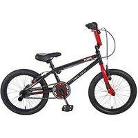 Zombie Plague wheel BMX Bike, 18inch wheel and 12inch frame, Red/Black